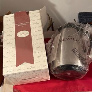 Gevalia Silver Thermal Coffee Server